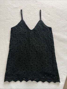 Blaque Label Black Crewneck Shell Top